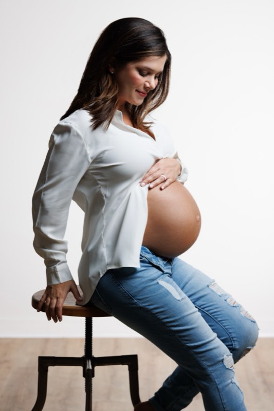 Family and maternity portrait by Moshe Zusman, PortraitDC — Washington DC